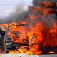Illustration for article titled Ford Super Duty prototype melts down in the desert